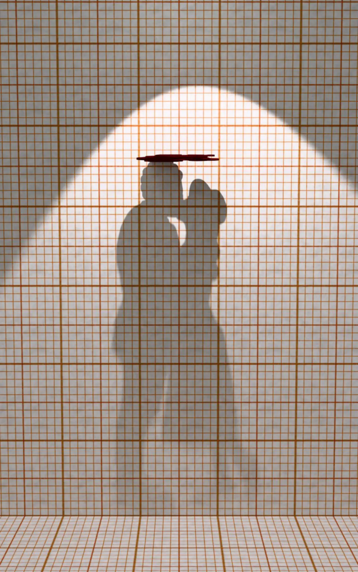 Силуэтная иллюзия с анаморфизмом тени | Сетка — социальная сеть от hh.ru