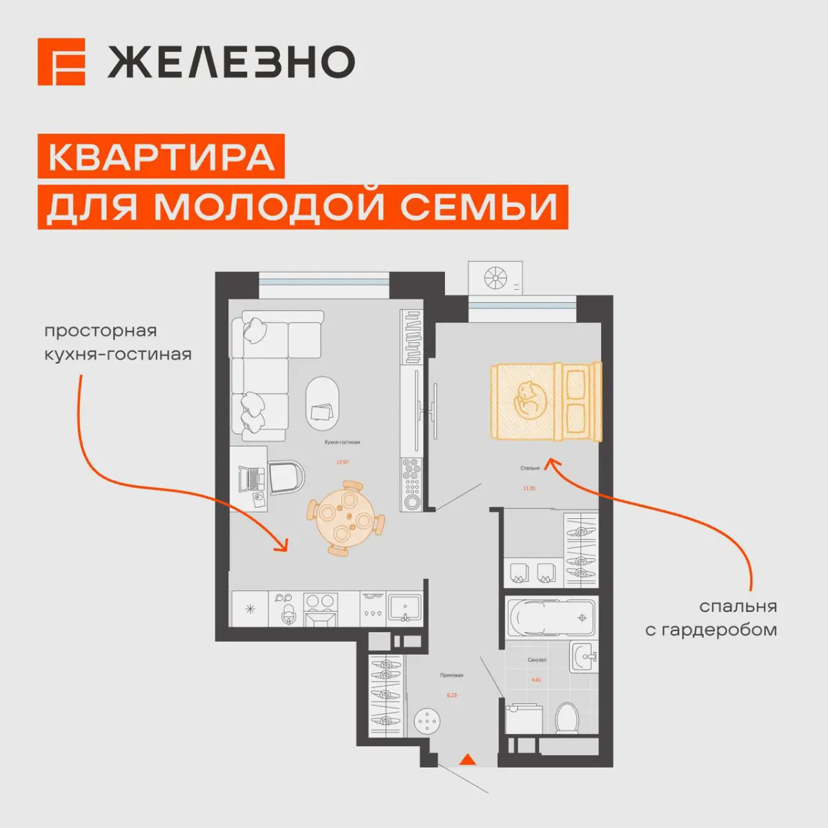 Квартиры «на вырост» в ЛЕСу | Сетка — социальная сеть от hh.ru