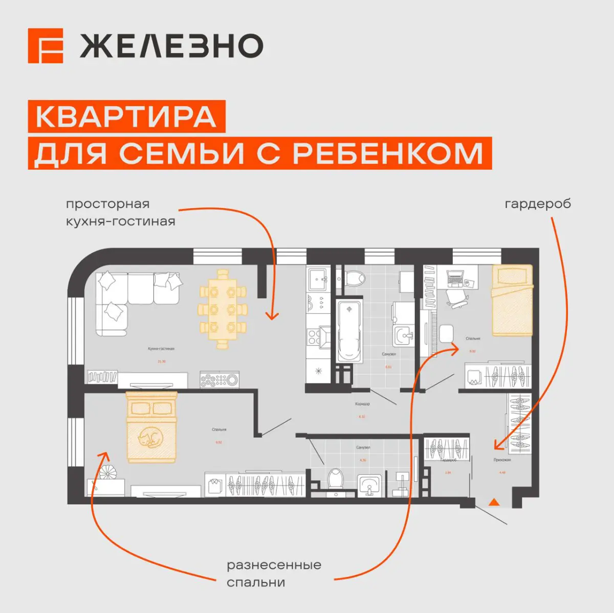 Квартиры «на вырост» в ЛЕСу | Сетка — социальная сеть от hh.ru