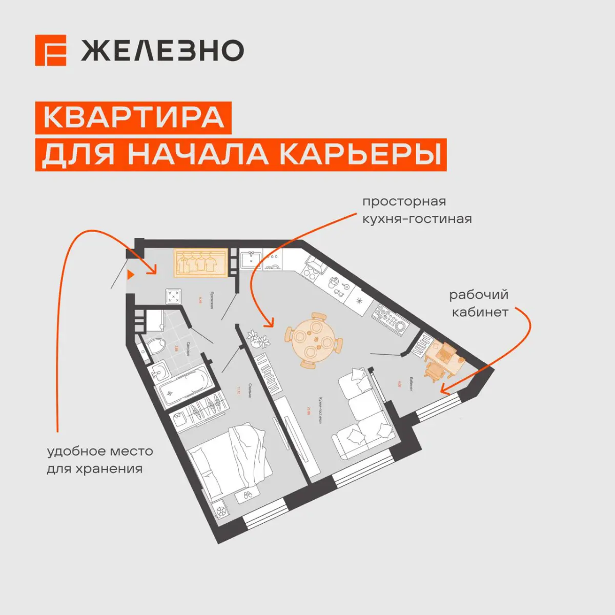 Квартиры «на вырост» в ЛЕСу | Сетка — социальная сеть от hh.ru