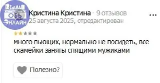 ↗ 😍Милые комментарии про обской городской сквер "Молодоженов".
😲Не понятно, что не нравится? Мужички пьяненькие с утречка, готовенькие - бери да беги | Сетка — социальная сеть от hh.ru