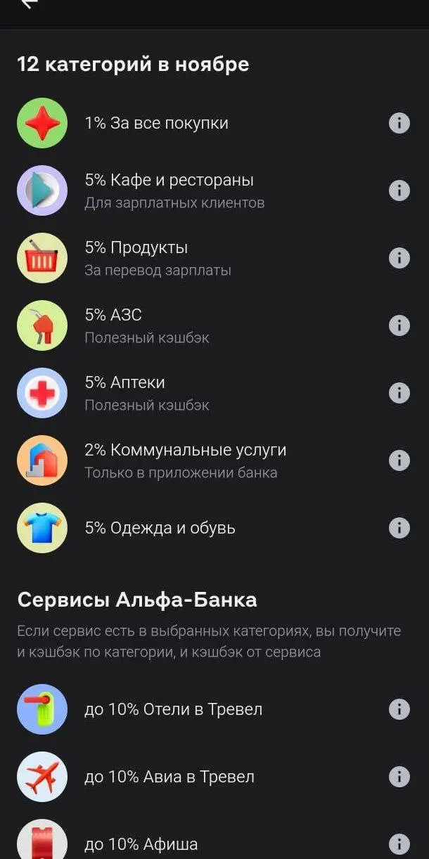 Клиент выполнил простые условия  и получил топовые категории!
Посчитайте сколько сможет вернуть  со своих покупок при сегодняшних ценах!
До 5'000-7'000₽ можно вернуть кэшбэком по категориям, а ведь ес... | Сетка — социальная сеть от hh.ru
