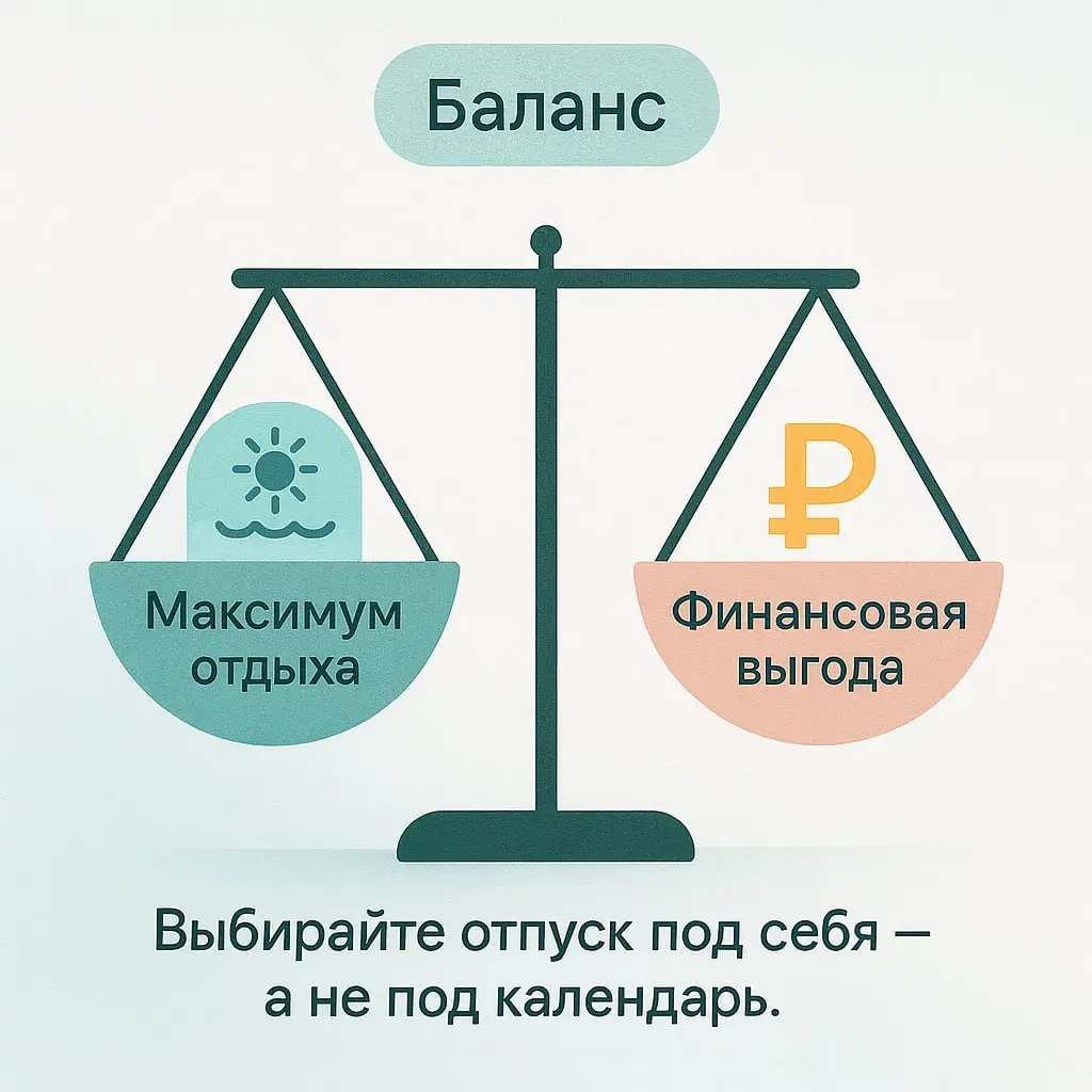 🌴 Когда брать отпуск, чтобы отдыхать дольше или выгоднее?
Иногда отпуск — не просто «передышка от работы» | Сетка — социальная сеть от hh.ru