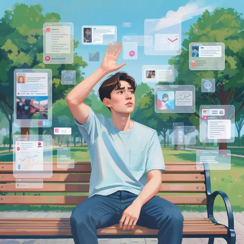 #Психология | Синдром информационной усталости: как выжить в эпоху ИИ и бесконечного контента
Современный мир буквально бомбардирует нас информацией: соцсети, мессенджеры, уведомления, бесконечные пот... | Сетка — социальная сеть от hh.ru