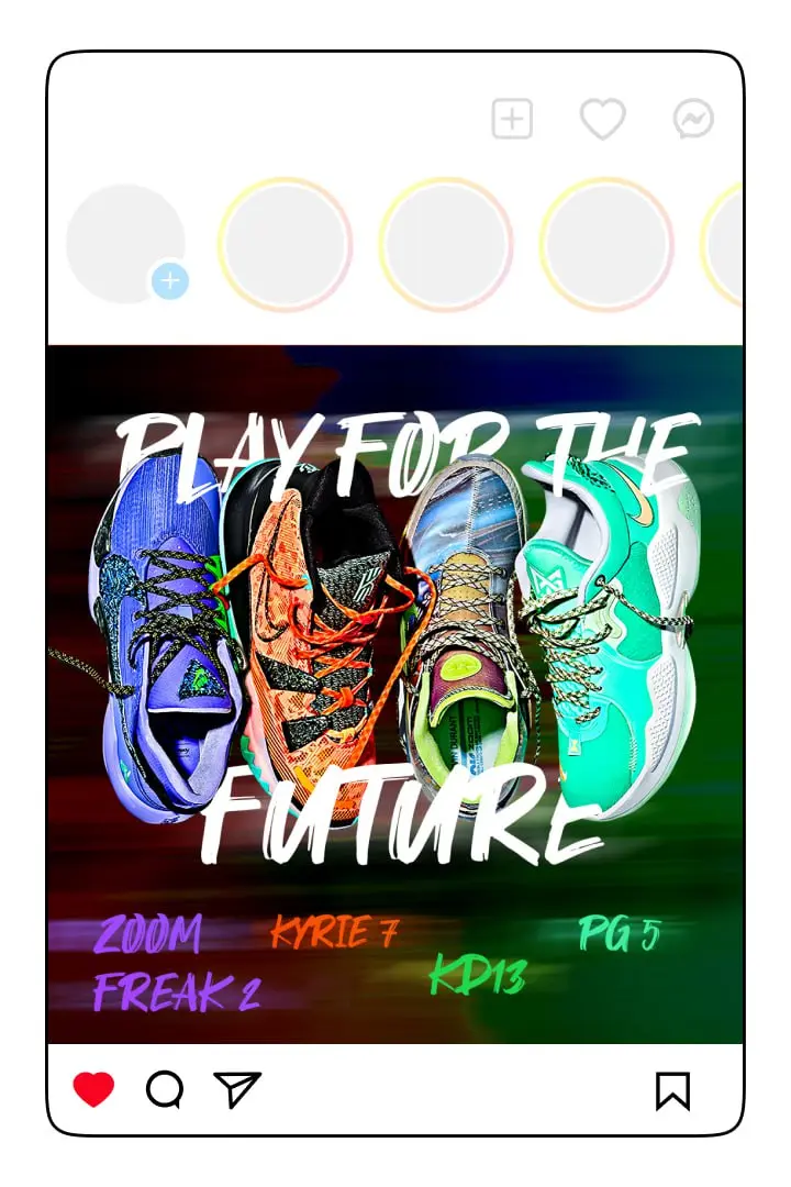 👟 Серия карточек для магазина кроссовок | Сетка — социальная сеть от hh.ru