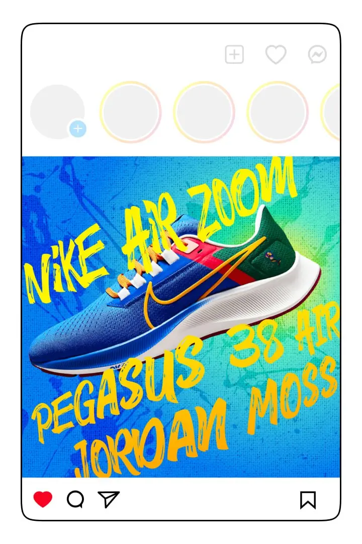 👟 Серия карточек для магазина кроссовок | Сетка — социальная сеть от hh.ru