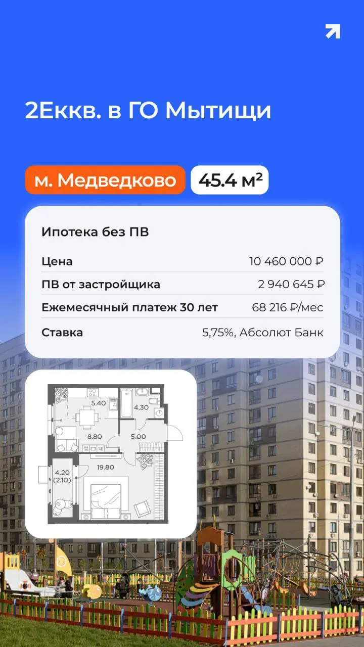 Квартиры — без первоначального взноса. 🏡
🔹 Семейная ипотека 6%
🔹 Новостройки в Москве и МО
🔹 Под ключ: от подбора до ключей
🔹 Даже без официального дохода
Ограничено по ЖК и бюджету — до 12 млн ₽ | Сетка — социальная сеть от hh.ru