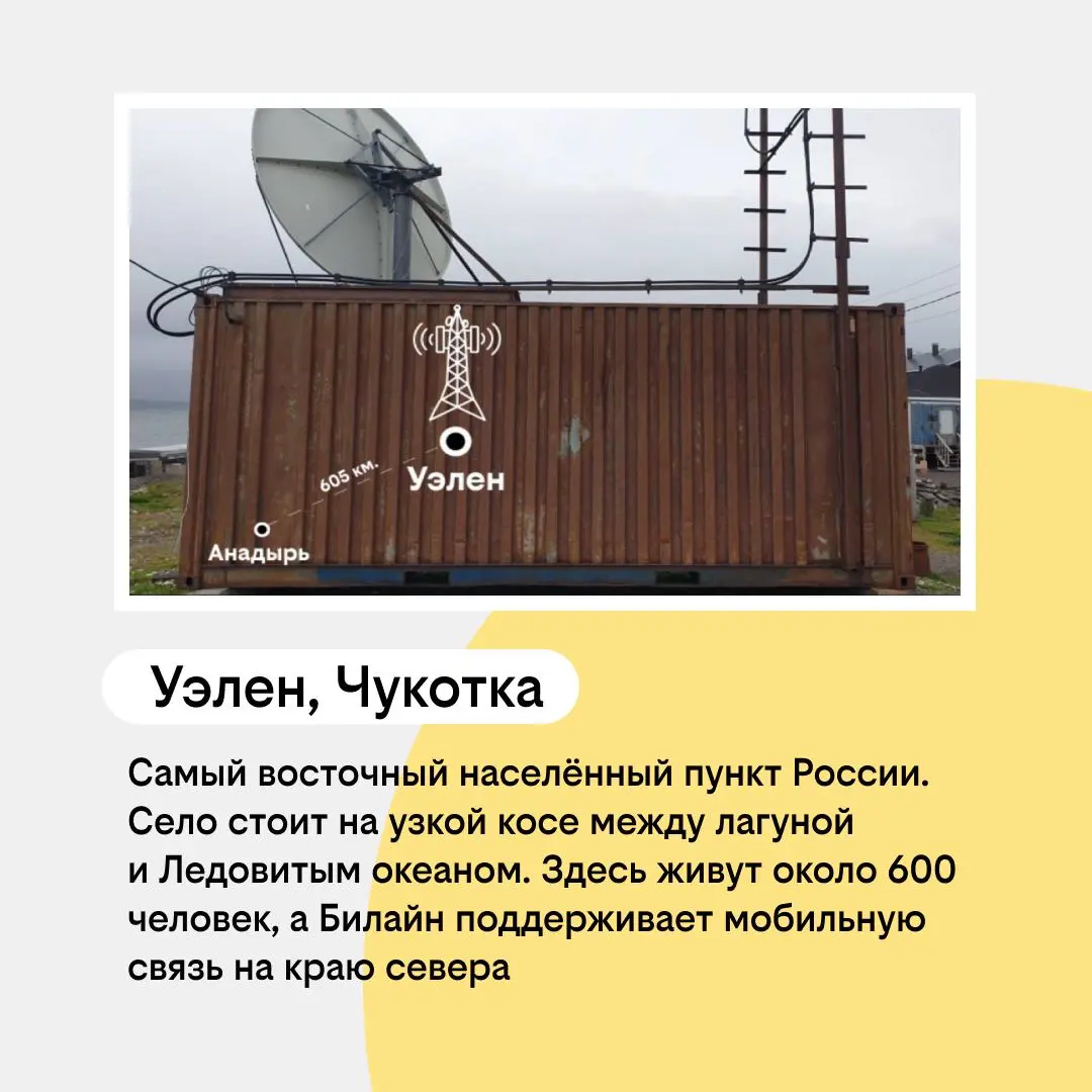 На краю земли: шесть уникальных вышек связи Билайна | Сетка — социальная сеть от hh.ru