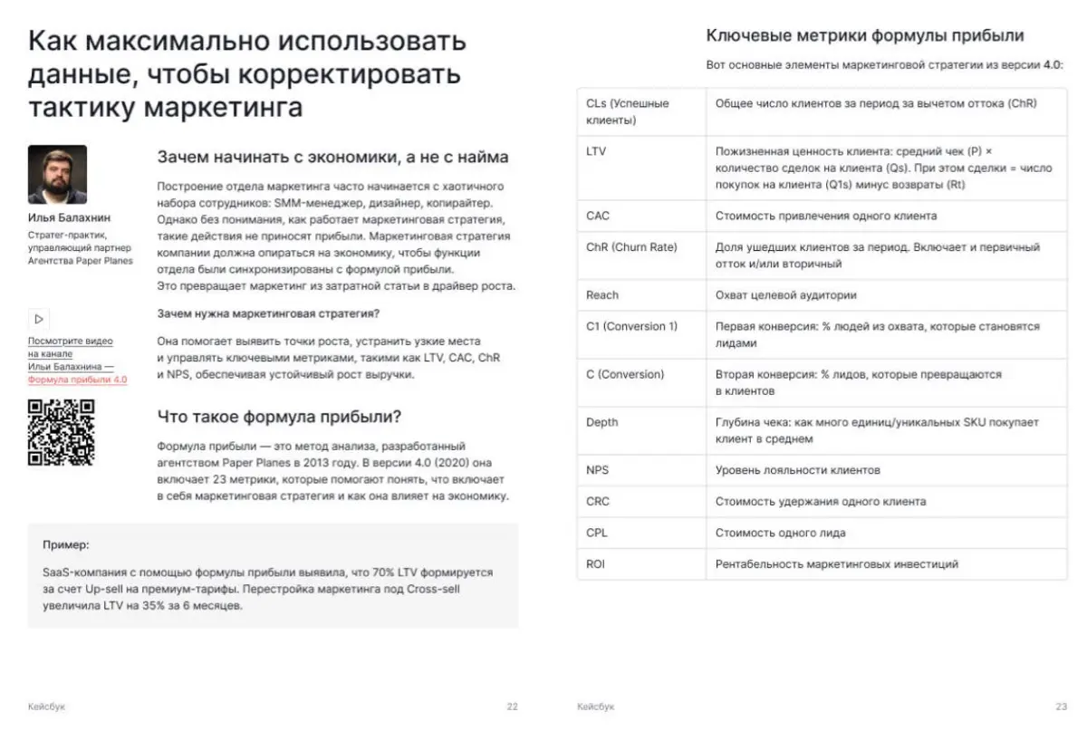 Новый кейсбук от Paper Planes: Системный маркетинг для роста | Сетка — социальная сеть от hh.ru