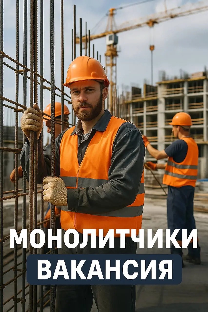 Вакансия → Монолитчики (бригада, СНГ)
🏗 В строительную компанию ООО СтройАрсенал16 требуется бригада монолитчиков из стран СНГ.
📌 Работа официальная, оплата сдельная по объёму.
💰 Выплаты без задержек | Сетка — социальная сеть от hh.ru