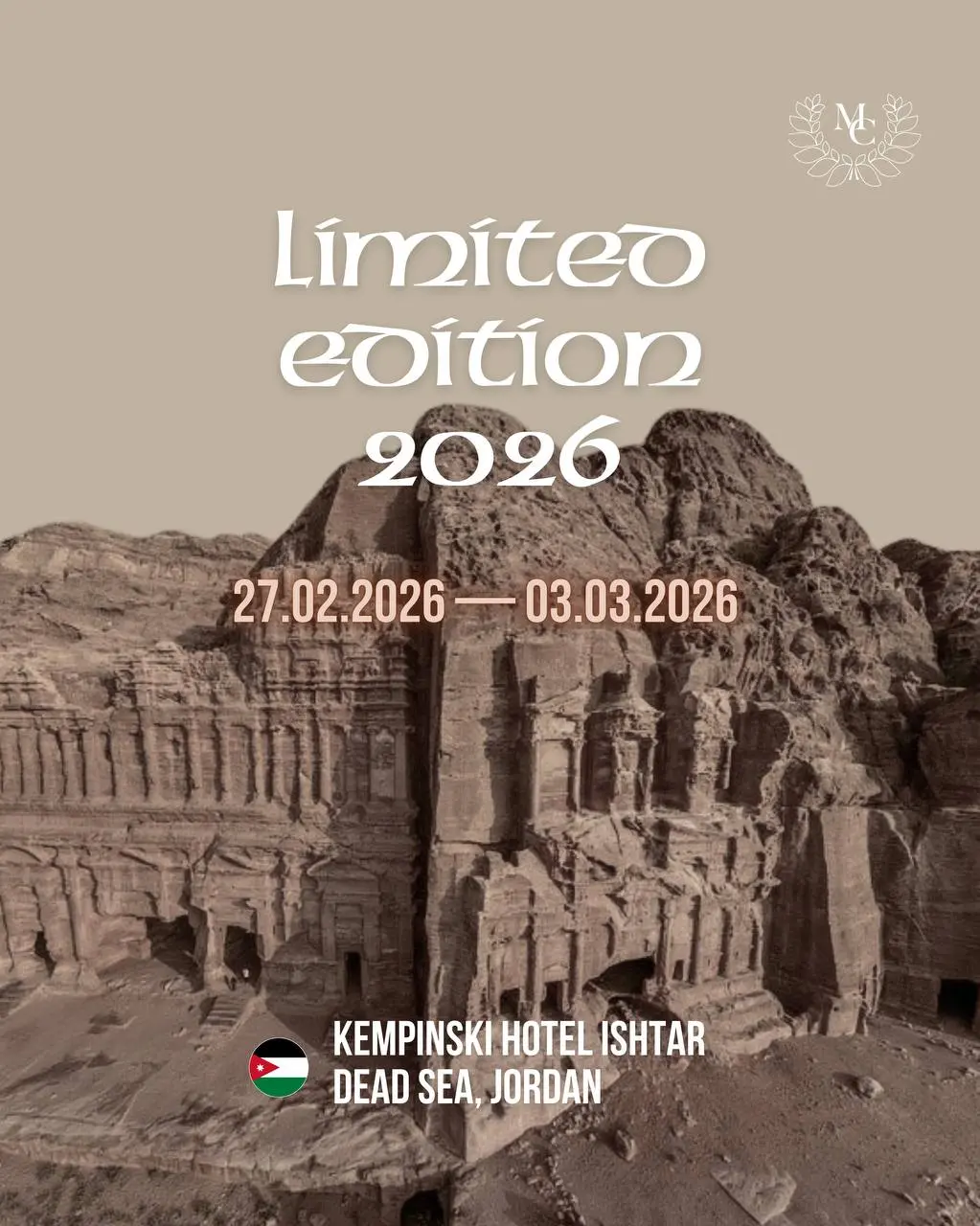 🇯🇴MICE-Connection Limited Edition 2026 в Иордании!
Начинаем подготовку к одному из самых ожидаемых событий следующего года — MICE-Connection Limited Edition 2026 | Сетка — социальная сеть от hh.ru