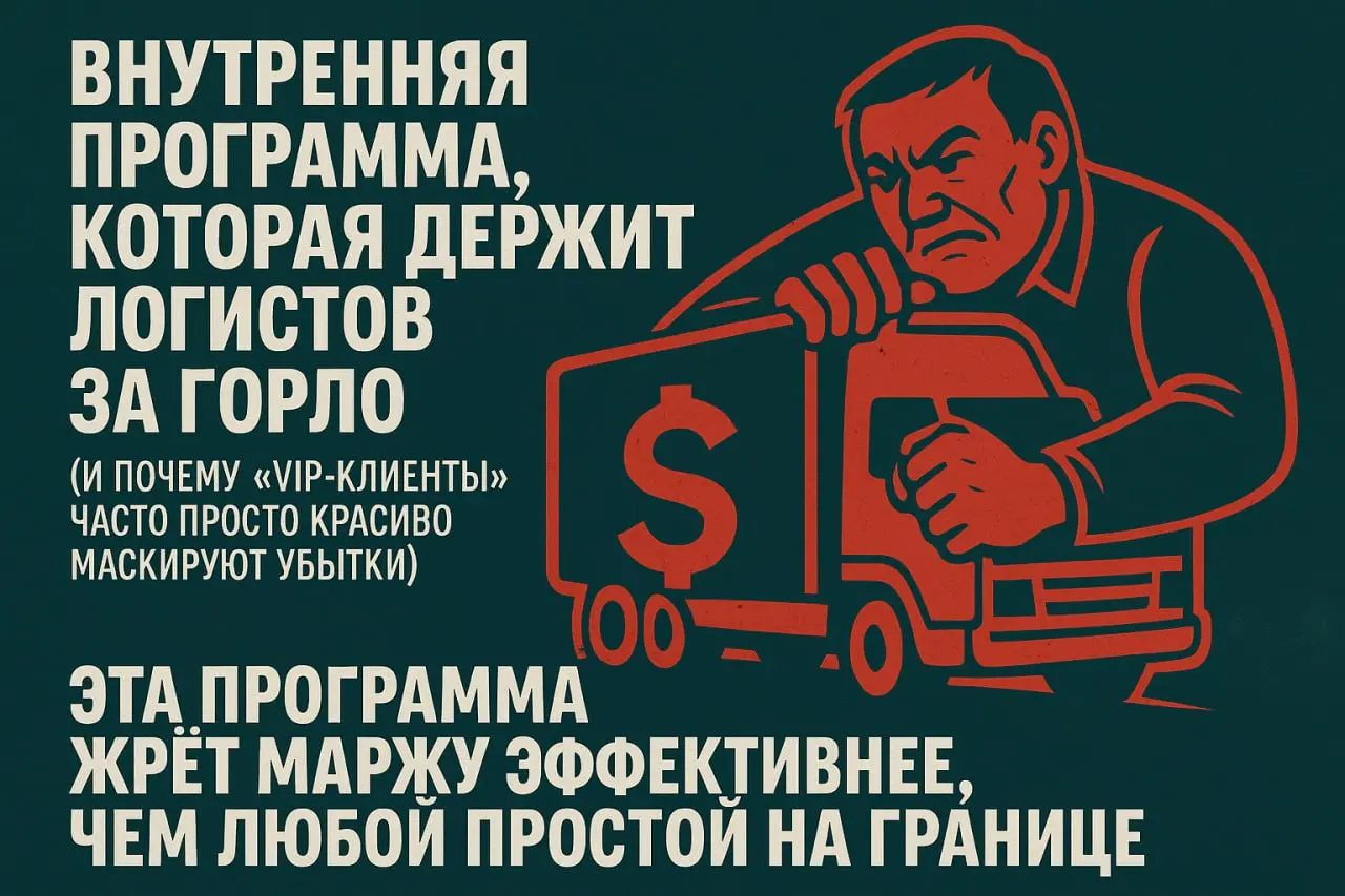 🔥 Пост: внутренняя программа, которая держит логистов за горло ( из дайджеста в закрепе мой личный тригер последних лет )
В логистике есть одна гниющая программа | Сетка — социальная сеть от hh.ru
