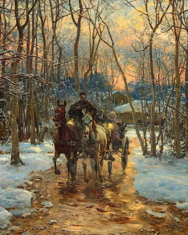 “Поездка в сумерках”
Альфред фон Веруш-Ковальский (1849–1915)
#картинадня
🌟 Пони Рупор – авторский взгляд
В этом посте были ссылки, но мы их удалили по правилам Сетки | Сетка — социальная сеть от hh.ru