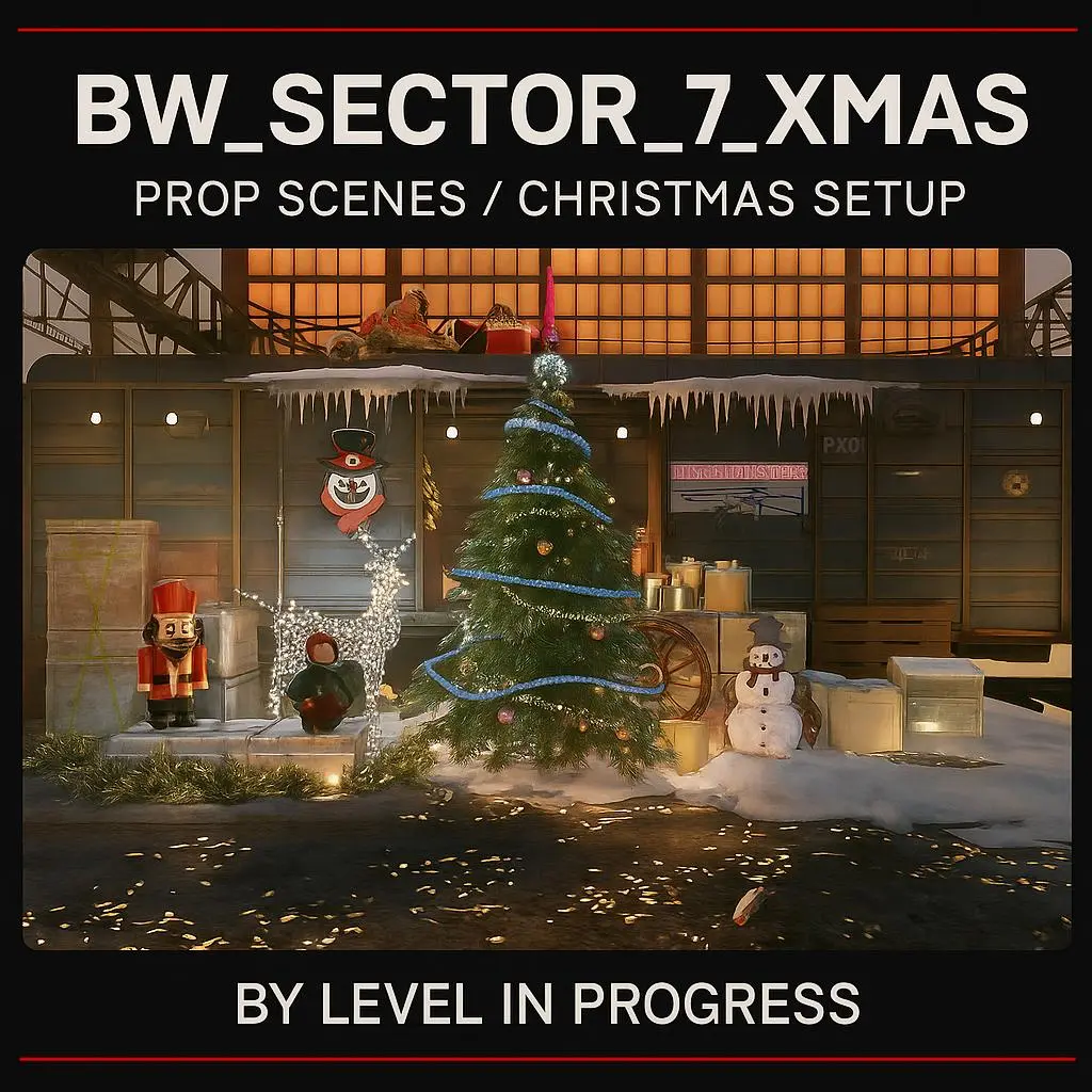 🎮 BWSECTOR7XMAS - мини-сцены для экранов / key art
В рамках зимней переработки полигона собрал несколько отдельных презентационных сцен - их можно использовать как фоны для экранов, меню, превью и про... | Сетка — социальная сеть от hh.ru