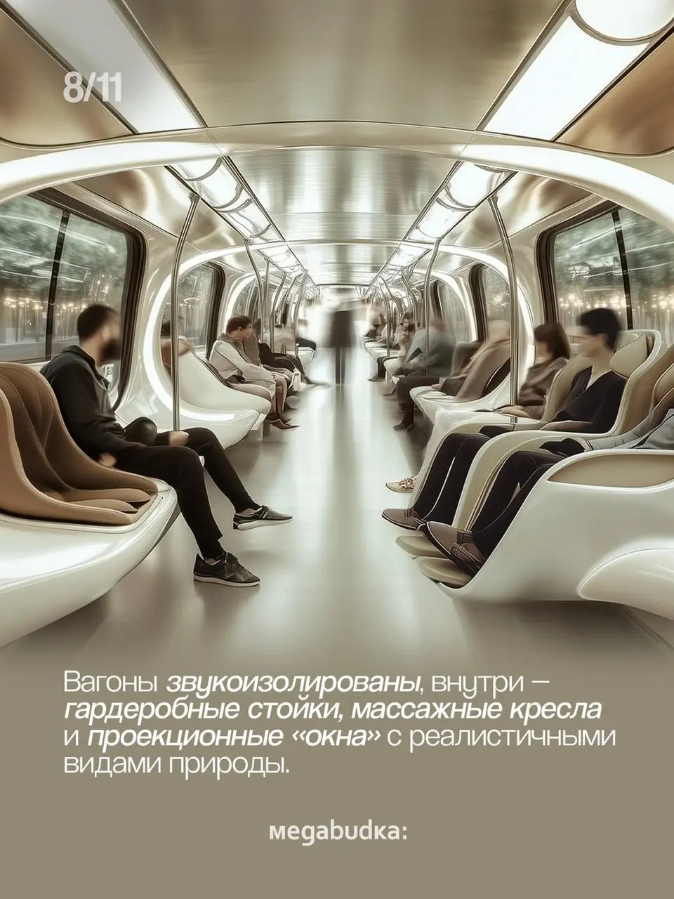 Прекрасный концепт от Megabudka:
Хочу в торцевой вагон для медитации с гонгом и кататься по кольцу!
• #urbanwellness #сферическийпроектмечты •
В этом посте были ссылки, но мы их удалили по правилам Се... | Сетка — социальная сеть от hh.ru