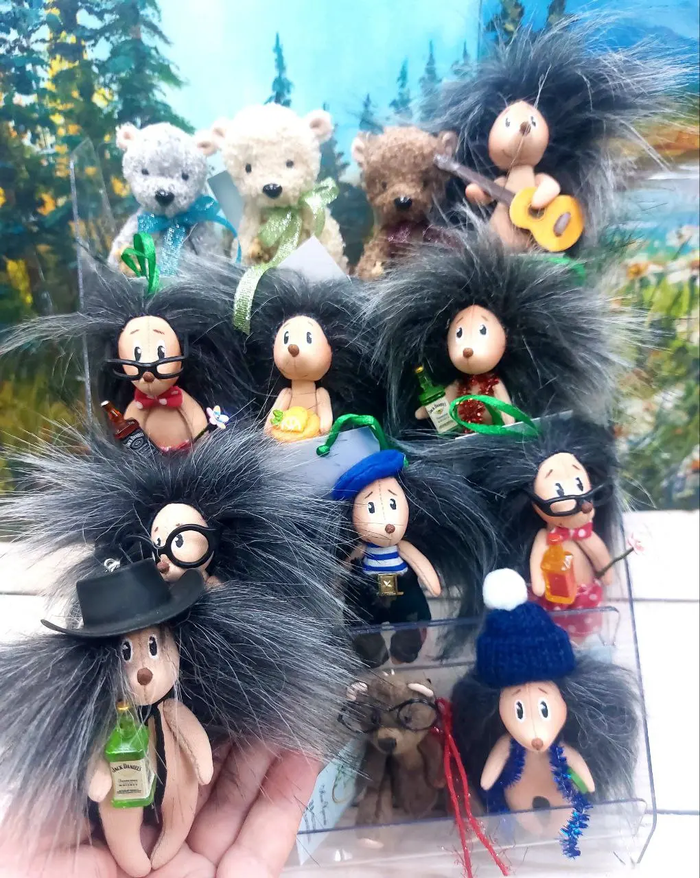 Маленькие радости🦔🧸
Только сегодня, 21 ноября, дарим скидку 10% на самых милых созданий!
✔️Миниатюрные ёжики в разных образах (турист, матрос, гитарист, сладкоежка и много других);
✔️Очаровательные ми... | Сетка — социальная сеть от hh.ru