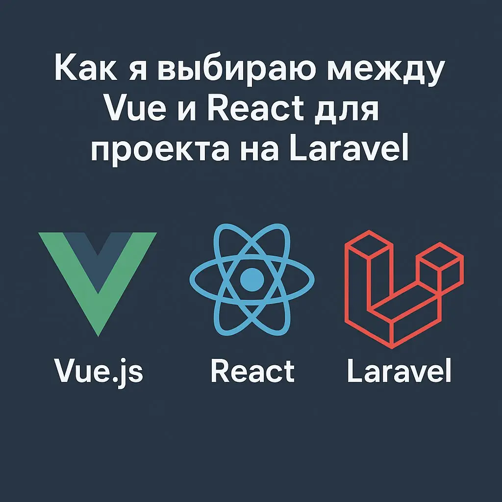 Как я выбираю между Vue и React для проекта на Laravel | Сетка — социальная сеть от hh.ru