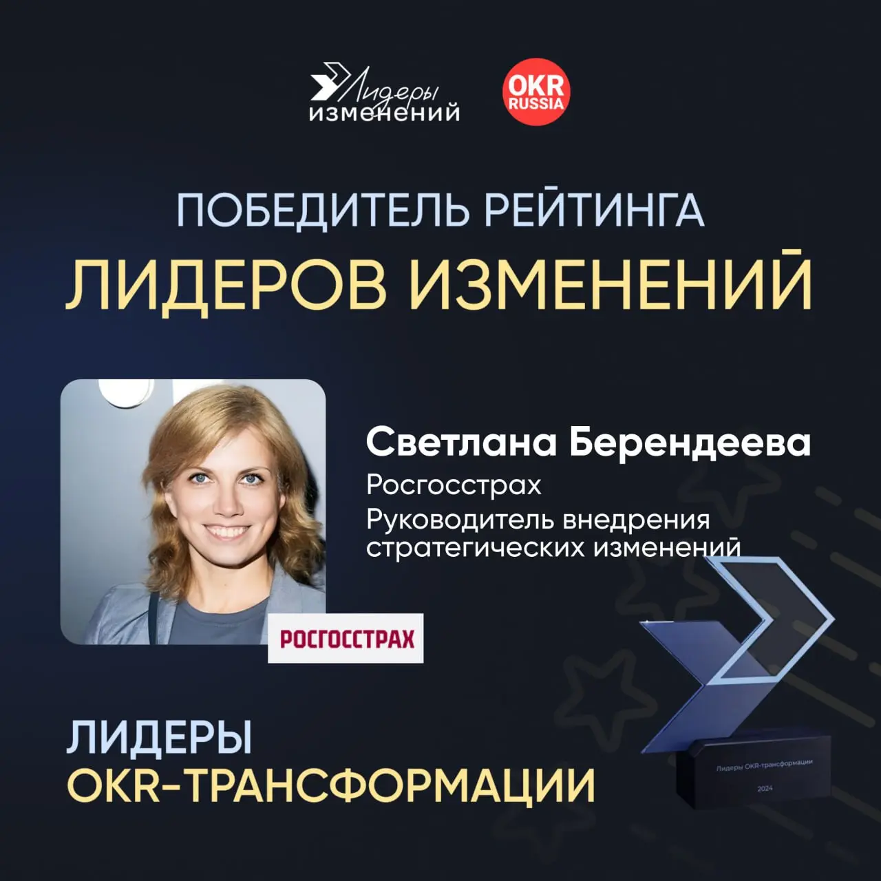 🏆 Победители Рейтинга Лидеров изменений 2025
Рады представить вам звезд цифровой трансформации! Настало время поздравить людей и компании, которые смогли успешно применить методы цифровой трансформаци... | Сетка — социальная сеть от hh.ru