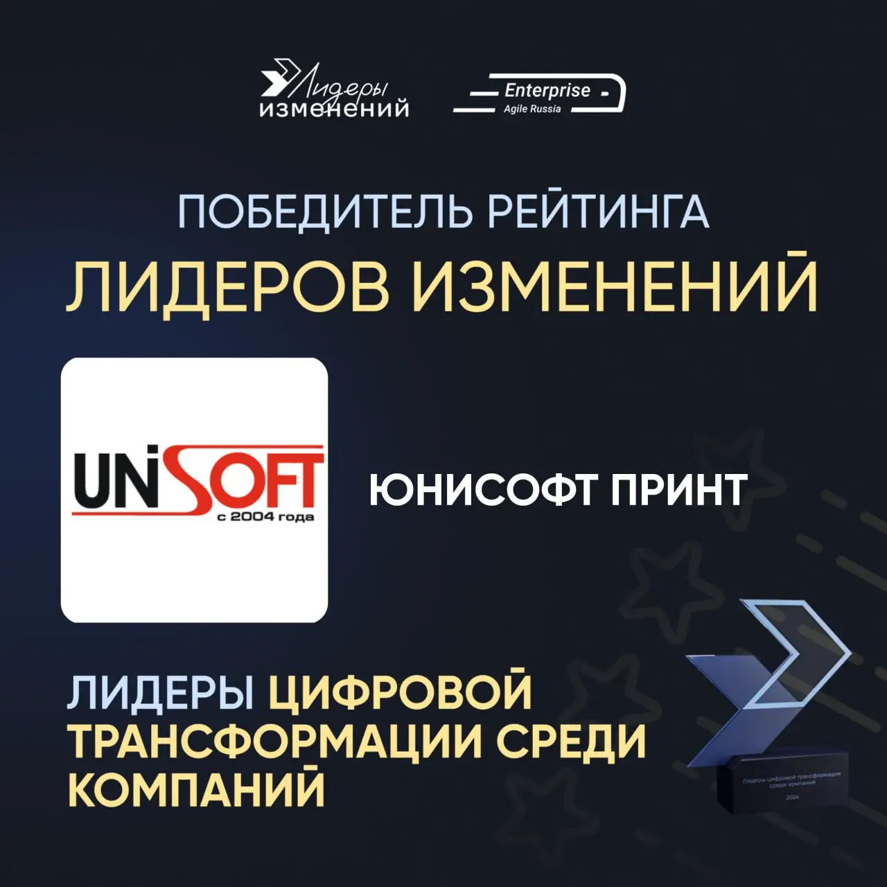 🏆 Победители Рейтинга Лидеров изменений 2025
Рады представить вам звезд цифровой трансформации! Настало время поздравить людей и компании, которые смогли успешно применить методы цифровой трансформаци... | Сетка — социальная сеть от hh.ru