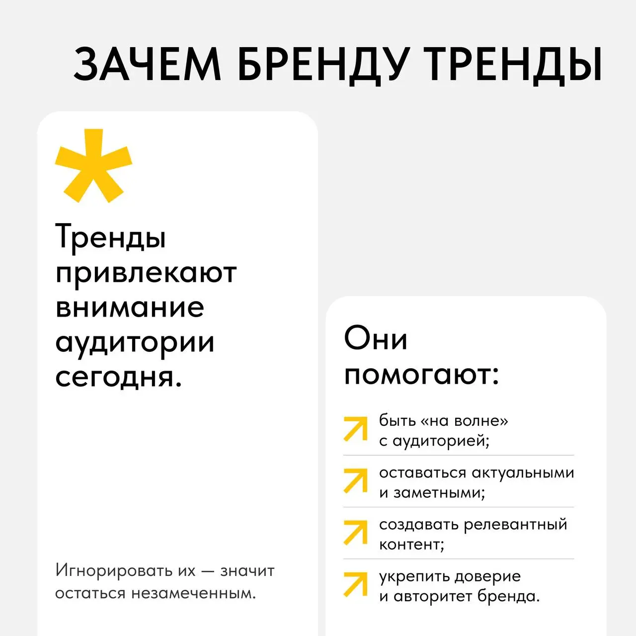 😓 Когда кажется, что тренды меняются быстрее, чем успеваешь моргнуть – ты не ошибаешься.
Сегодняшний мем завтра забывают, а вчерашний хайп живёт только в презентациях брендов | Сетка — социальная сеть от hh.ru