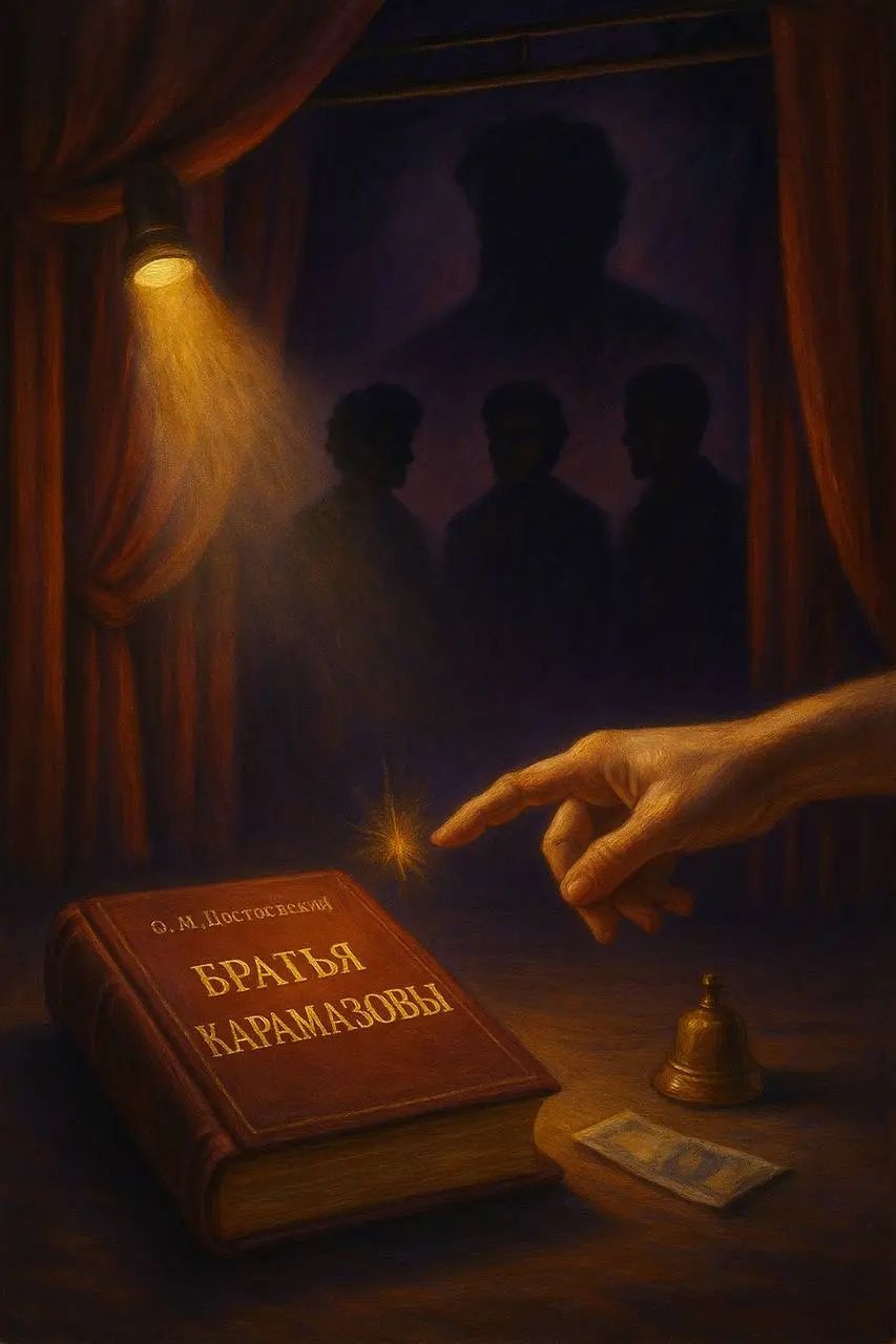 🤩 МДТ. «Братья Карамазовы»
Не ожидала, что спектакль может так погружать в свою реальность. Думала, что знаю сюжет — читала в школе — а оказалось, что смотрю всё будто впервые.
Очень непривычный ритм | Сетка — социальная сеть от hh.ru