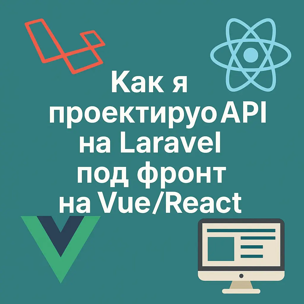 Как я проектирую API на Laravel под фронт на Vue/React
Когда Laravel стоит за SPA на Vue/React, всё упирается в то, насколько удобно жить фронту | Сетка — социальная сеть от hh.ru