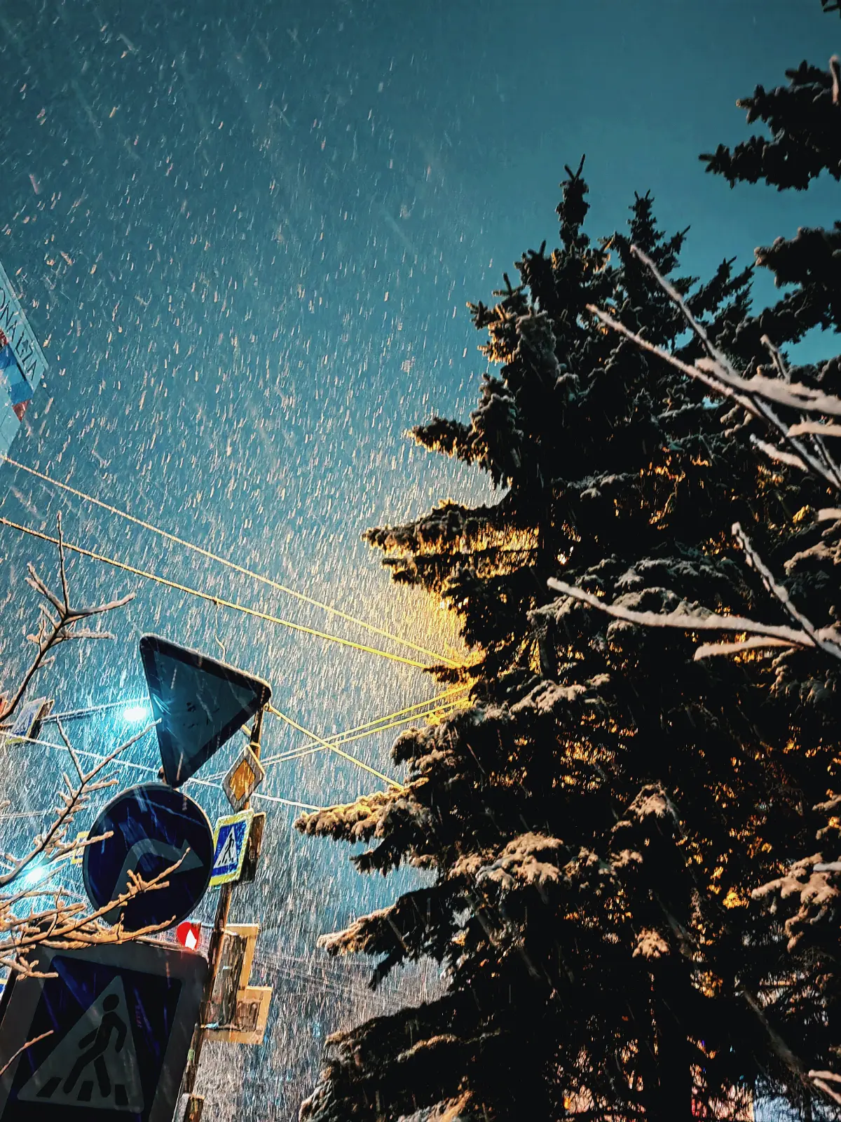 Субботний снегопад. 🌨❄ | Сетка — социальная сеть от hh.ru