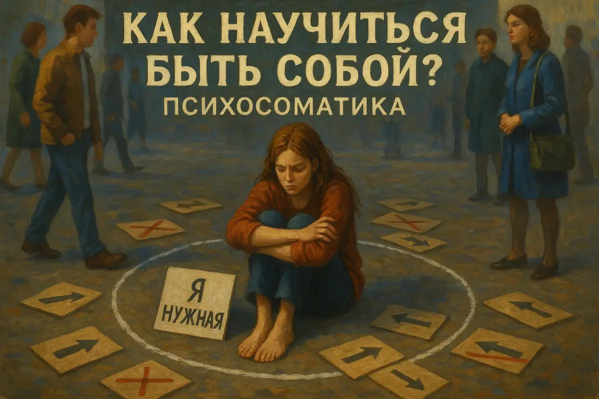 Как научиться быть собой? Психосоматика. | Сетка — социальная сеть от hh.ru