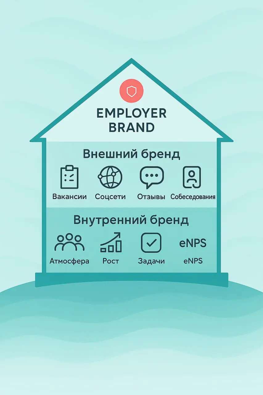 ⁉️ С чего реально начинается сильный HR-бренд
Есть один миф, который до сих пор мешает компаниям.
Будто HR-бренд — это «красивый Instagram, мероприятия и хорошее настроение» | Сетка — социальная сеть от hh.ru