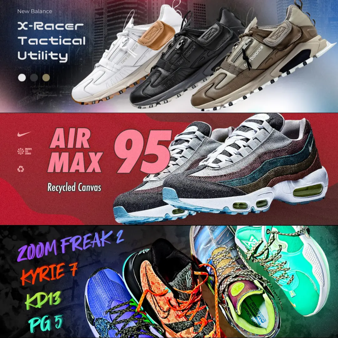 👟 Баннеры для главной страницы и карусели магазина кроссово | Сетка — социальная сеть от hh.ru