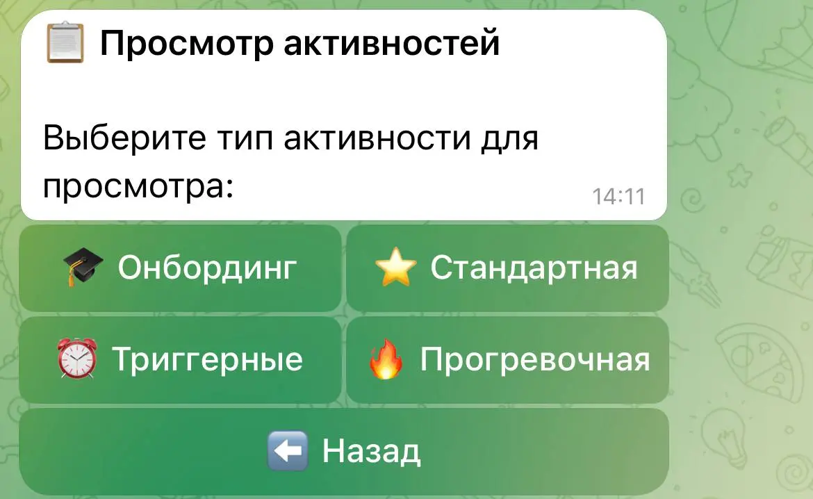 Я задолбался переписывать механику бота под новую активность.
Хочется один раз написать ядро, а дальше пусть человек сам накликивает механику под свою нишу | Сетка — социальная сеть от hh.ru