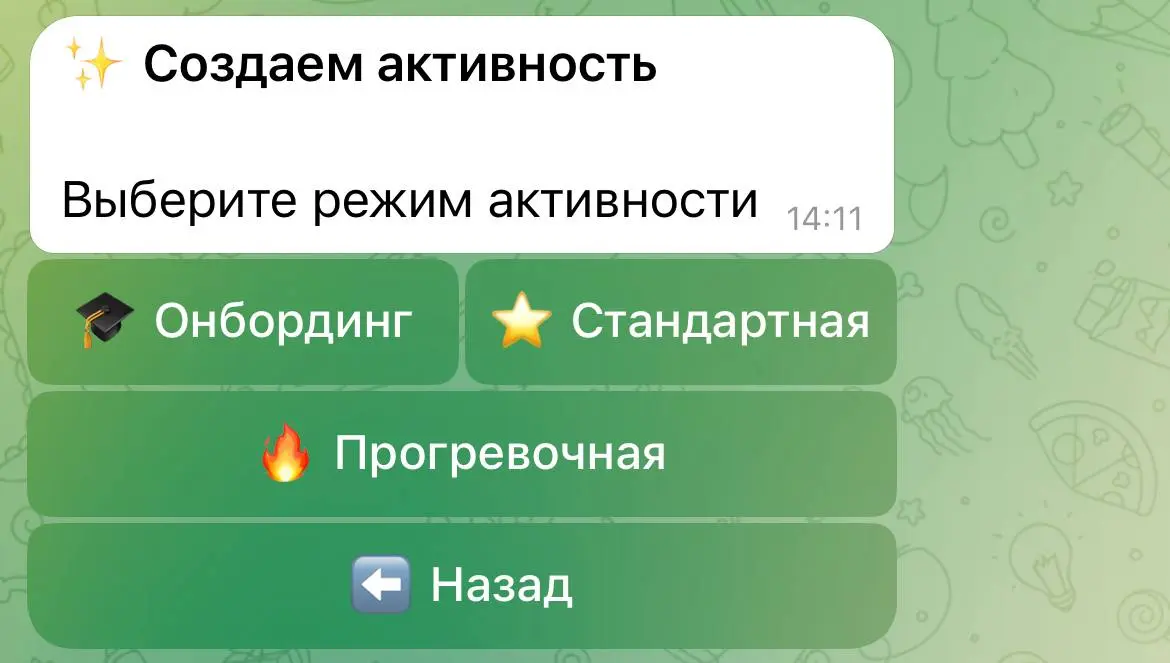 Я задолбался переписывать механику бота под новую активность.
Хочется один раз написать ядро, а дальше пусть человек сам накликивает механику под свою нишу | Сетка — социальная сеть от hh.ru