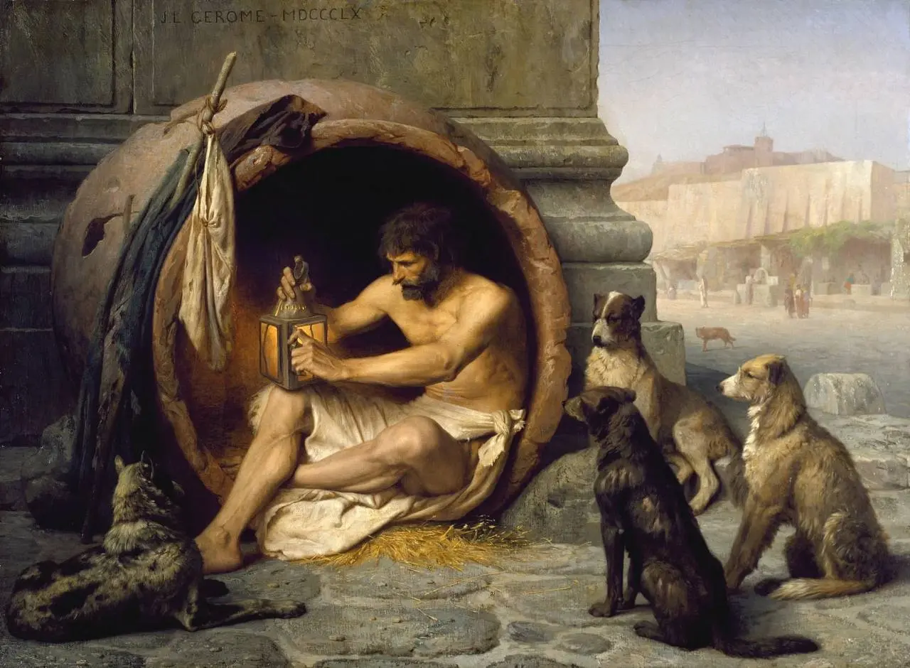 “Диоген, сидящий в своей бочке”
Жан-Леон Жером (1860 г. н. э.)
#картинадня
🌟 Пони Рупор – авторский взгляд
В этом посте были ссылки, но мы их удалили по правилам Сетки | Сетка — социальная сеть от hh.ru