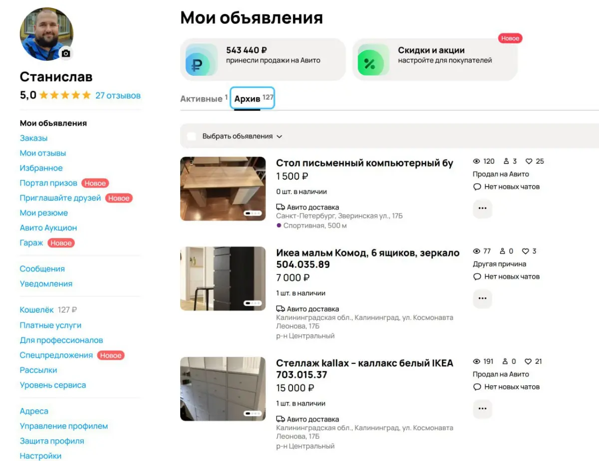 Авито мое личное Королевство кривых зеркал | Сетка — социальная сеть от hh.ru