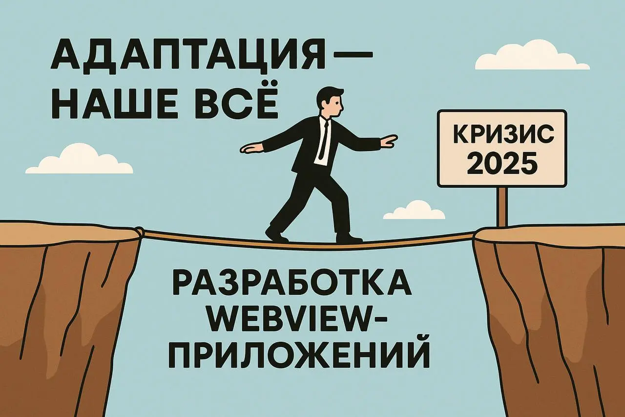 Flutter + WebView: путь через ошибки, ограничения и адаптацию
(5 минут на чтение)
Когда человек хочет выжить — он выживает где угодно | Сетка — социальная сеть от hh.ru