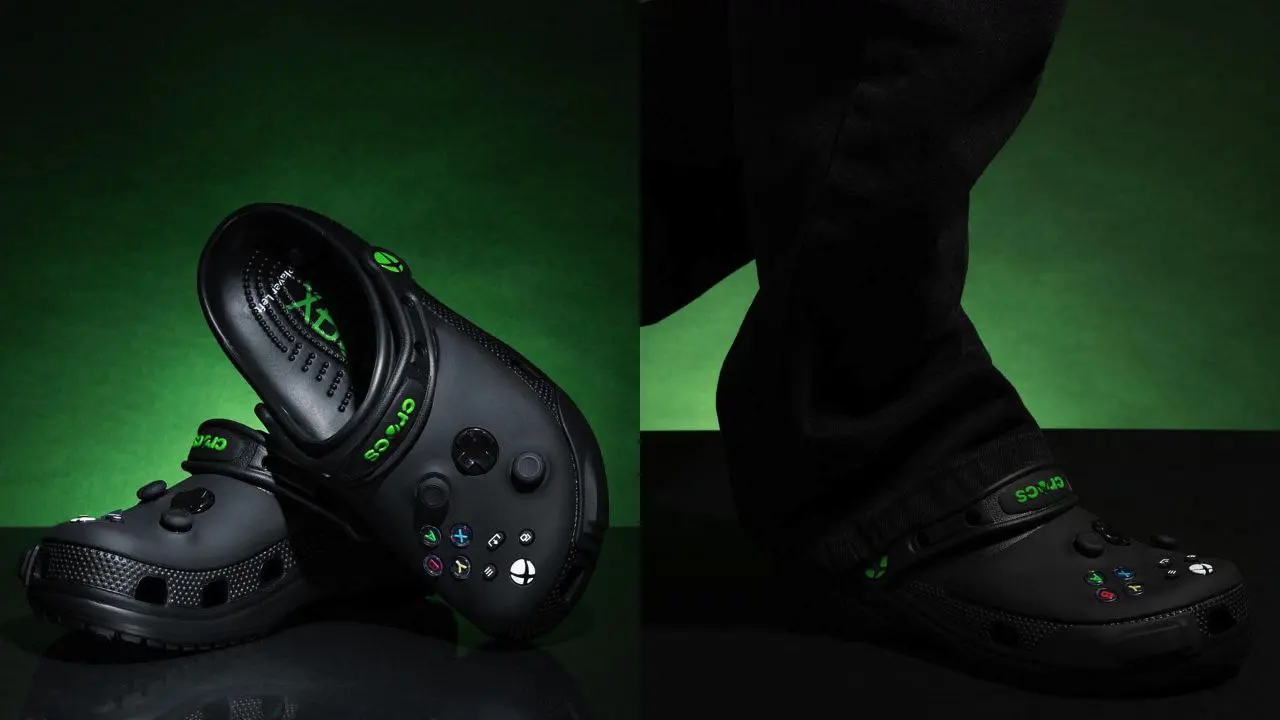#disimon 🍙
В честь 20-летия Xbox 360 Microsoft вместе с Crocs выпустили тапки в стиле контроллера
На них есть логотипы Xbox и даже элементы управления с геймпада | Сетка — социальная сеть от hh.ru