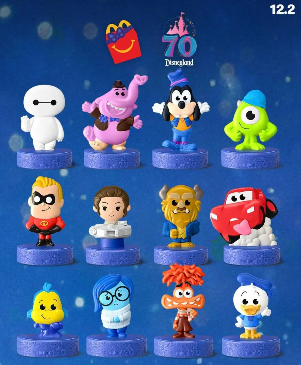 Офигеть, американский McDonald’s к 70-летию Disneyland выкатил АЖ 70 ФИГУРОК персонажей Disney, Pixar, Marvel и Star Wars. Рандомки можно будет найти в Happy Meal со 2 декабря по 12 января | Сетка — социальная сеть от hh.ru