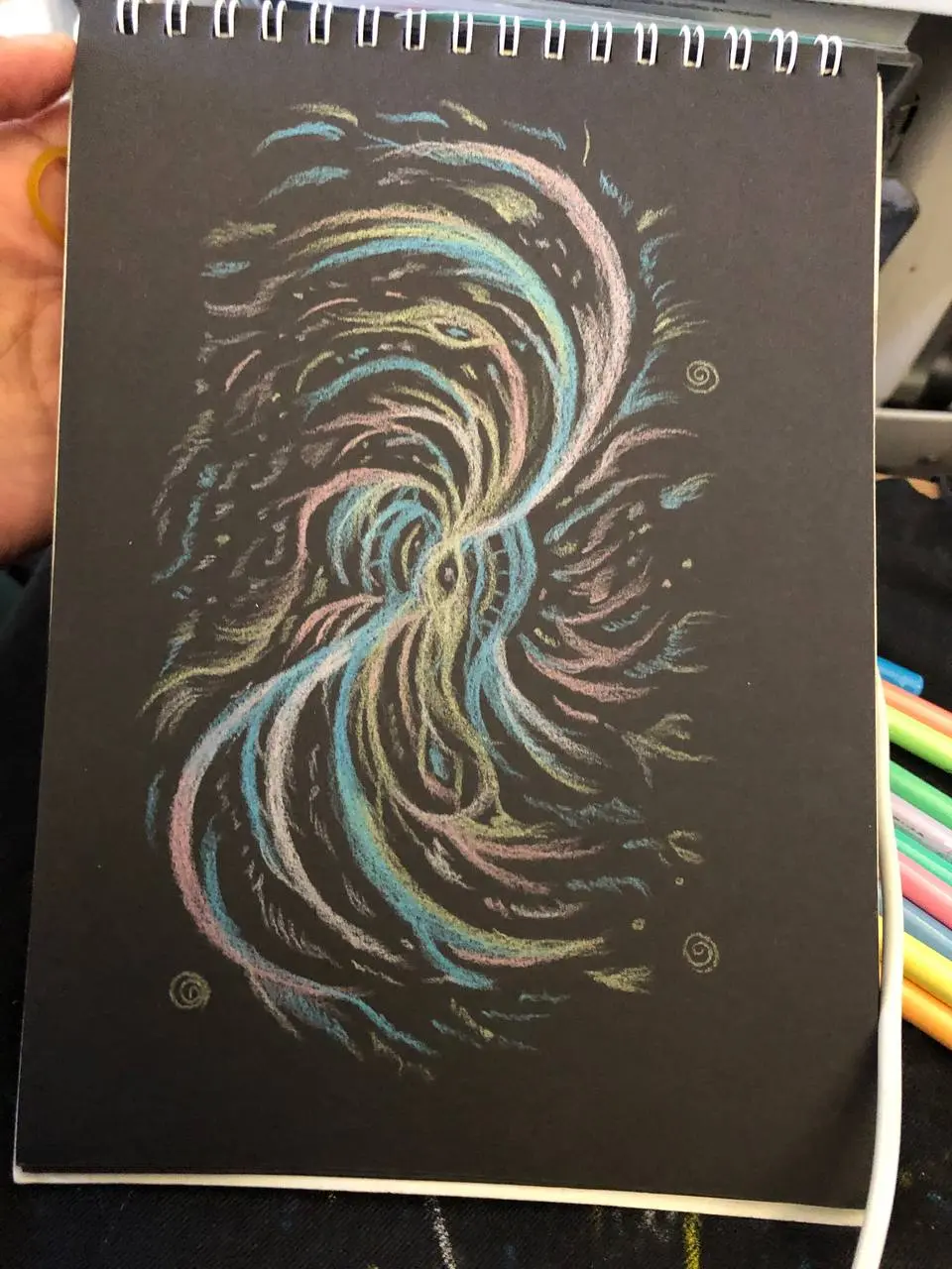 Работы, созданные в полете ✈️
Что вы в них увидели?)
#НадеждасДальнегоВостока
#авторскийрисунокНадеждыSN
#абстракцииНадеждыSN
#ЗарисовкиНадеждыSN
#этника | Сетка — социальная сеть от hh.ru