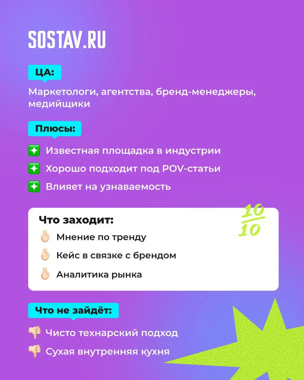 💬 250 000 рублей за один лид. Как мы вылечили клиента от «тщеславного PR» и снизили CPO в 25 раз
В понедельник разбирали отчет клиента, там 8 статей за квартал, 12к просмотров | Сетка — социальная сеть от hh.ru