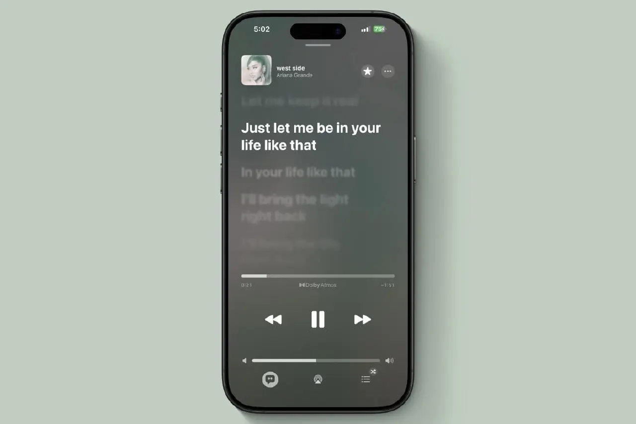 🔓#digest — Apple Music получила офлайн-тексты треков
В бета-версии iOS 26.2 появилась важная функция: теперь тексты песен в Apple Music можно смотреть без интернета | Сетка — социальная сеть от hh.ru