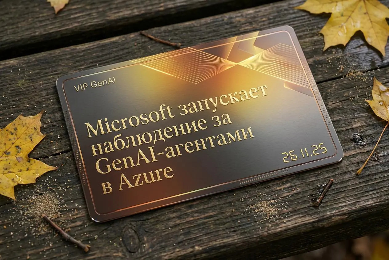 📅 26 ноября 2025
🛰 Microsoft добавила в Azure и Grafana новые дашборды для GenAI-агентов: теперь видно, где промахиваются промпты, когда падает качество ответов и как меняются задержки и стоимость пос... | Сетка — социальная сеть от hh.ru