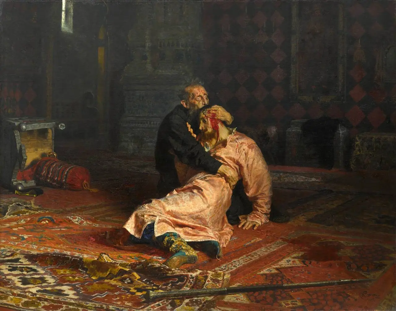 “Иван Грозный и сын его Иван 16 ноября 1581 года”
Илья Репин (1883)
#картинадня
🌟 Пони Рупор – авторский взгляд
В этом посте были ссылки, но мы их удалили по правилам Сетки | Сетка — социальная сеть от hh.ru