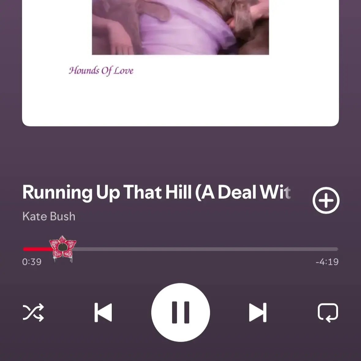 Spotify добавили пасхалку для поклонников Stranger Things
В официальном плейлисте сериала ползунок перемотки становится головой демогоргона | Сетка — социальная сеть от hh.ru