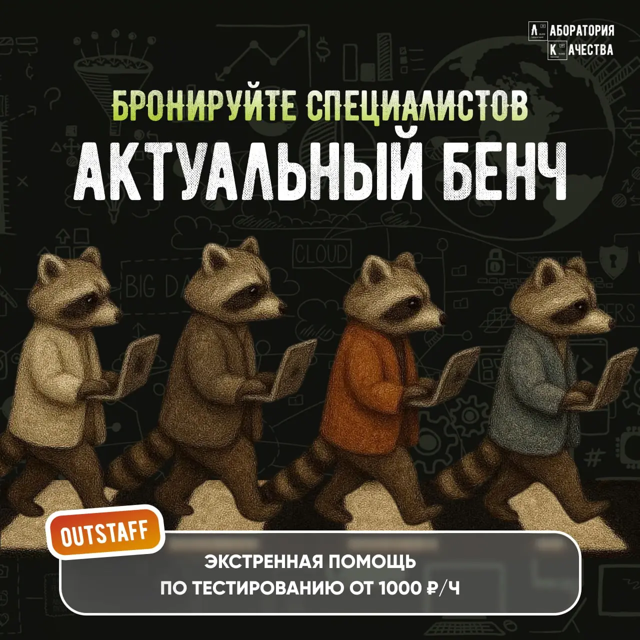 Актуальный бенч «Лаборатории Качества» | Сетка — социальная сеть от hh.ru