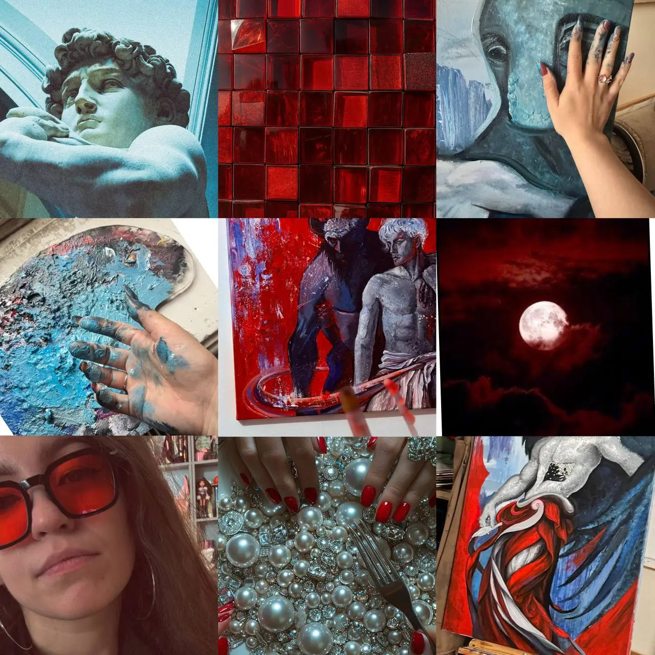 Моя эстетика
👹🦋🩶🎴
Назовем этот период
«Алхимия красного»
#заметкипокартинам | Сетка — социальная сеть от hh.ru