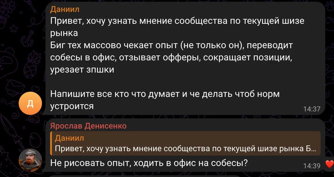 Кажется, они начинают о чем-то догадываться | Сетка — социальная сеть от hh.ru