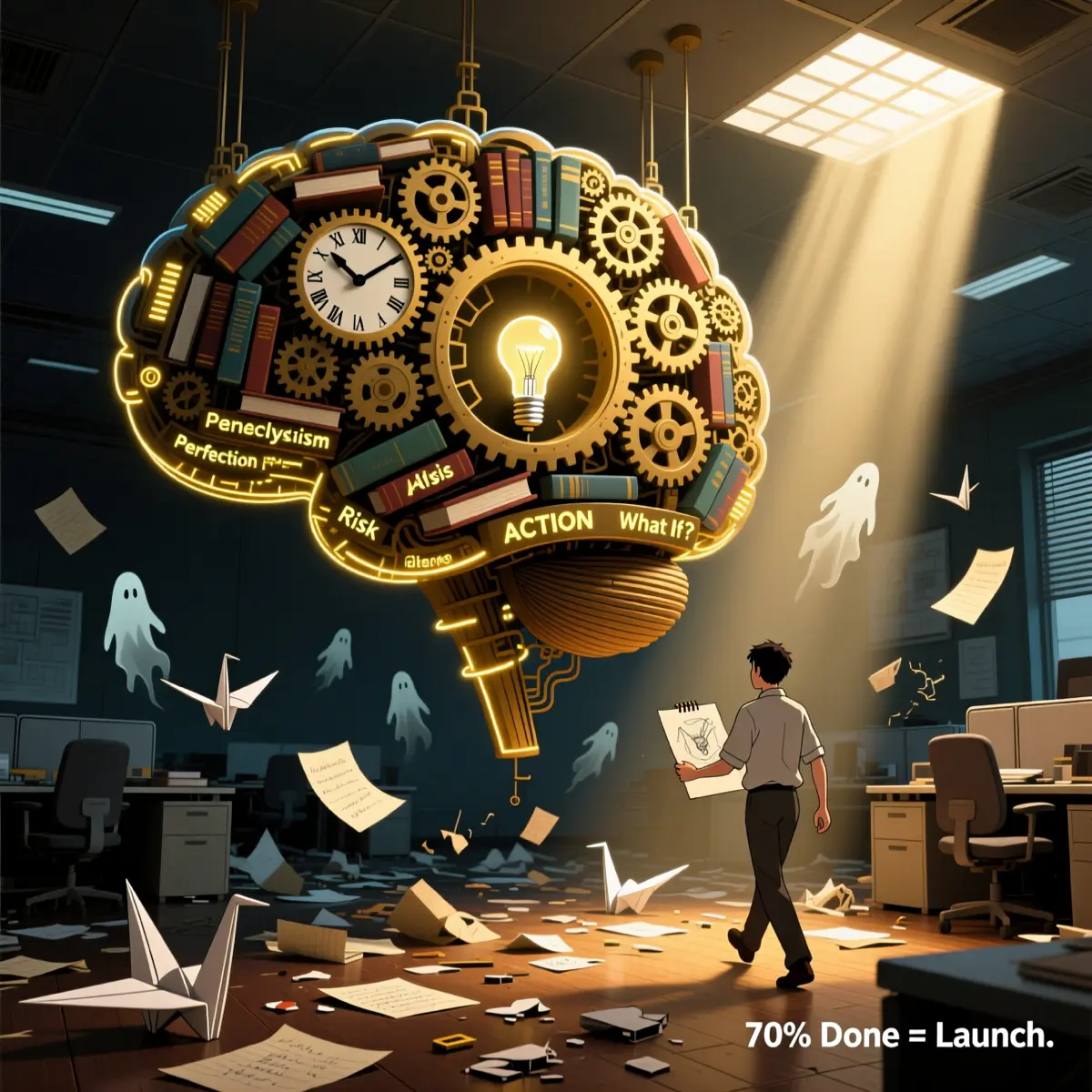 Парадокс продуктивности: действие vs анализ | Сетка — социальная сеть от hh.ru