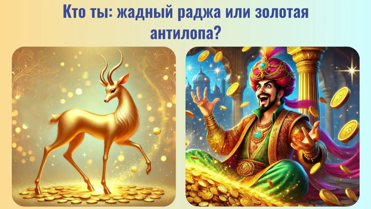 Золотая антилопа внутри нас
Помните сказку про Золотую антилопу и жадного раджу?
Он требовал: «Бей копытом, антилопа!» — пока золото не завалило его самого | Сетка — социальная сеть от hh.ru