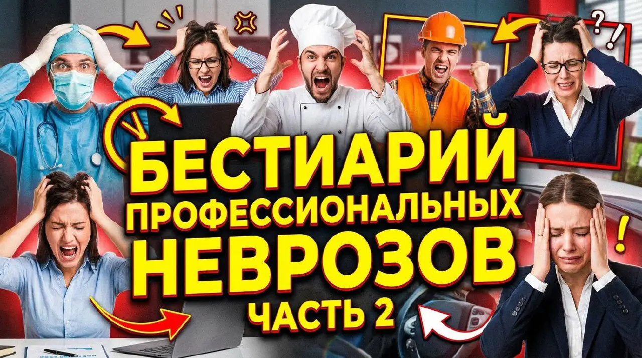 Бестиарий профессиональных неврозов часть2
А теперь – эксклюзивное дополнение к каноническому списку:
В сфере HR и рекрутинга просто необходим диссоциативный синдром | Сетка — социальная сеть от hh.ru