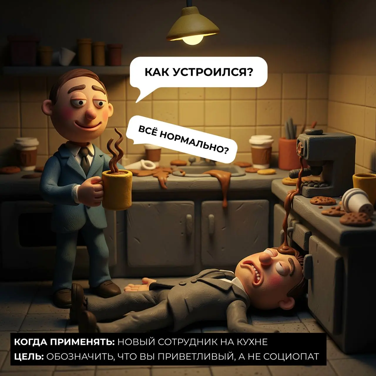 ✔Есть темы, которые переоценены: OKR, дизайн-мышление и small talk.
Но, увы, если работаешь с людьми — иногда нужно что-то сказать, даже когда говорить нечего | Сетка — социальная сеть от hh.ru